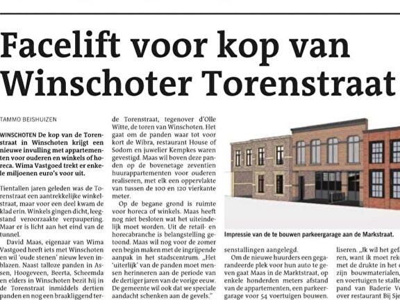 Herontwikkeling Torenstraat