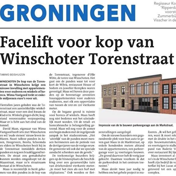 Herontwikkeling Torenstraat